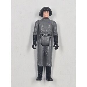 Vintage 1977 Kenner Star Wars Death Star Commander Action Figure Hong Kong COO